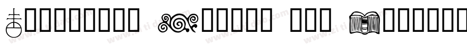 Ornaments Labels and Frames字体转换
